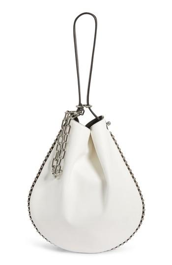 Alexander Wang Roxy Leather Hobo - White