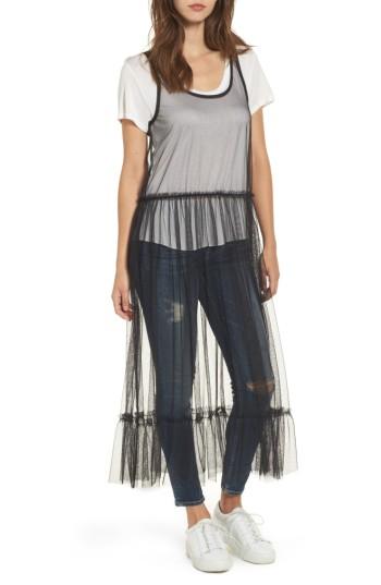 Women's Ten Sixty Sherman Tulle Drop Waist Midi Dress