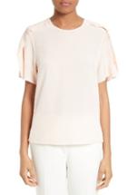 Women's 3.1 Phillip Lim Ruffle Silk Tee