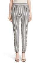 Women's St. John Collection 'emma' Cabana Stripe Stretch Cotton Pants