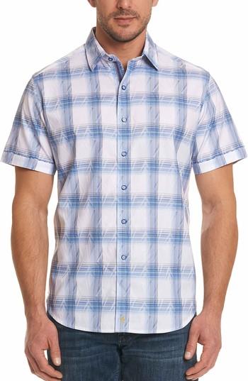 Men's Robert Graham Torres Classic Fit Sport Shirt - Blue