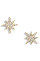 Women's Serefina Small Starburst Crystal Earrings