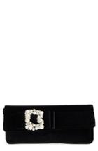 Nina Kalie Embellished Velvet Clutch -
