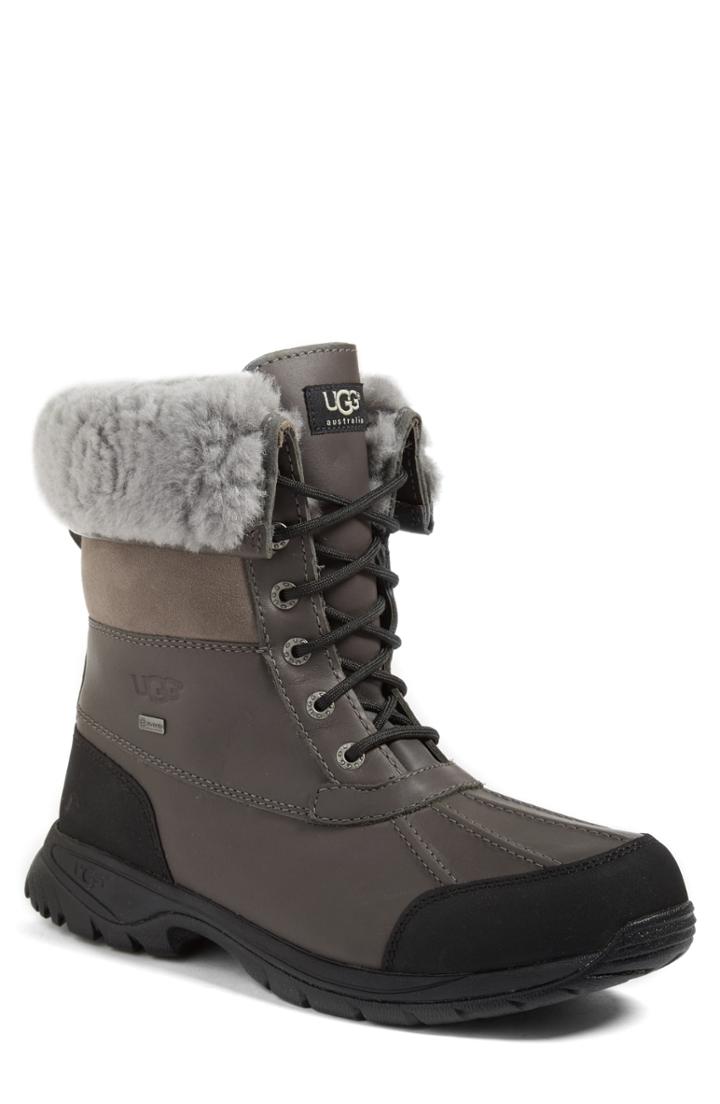 Men's Ugg Butte Waterproof Boot M - Grey