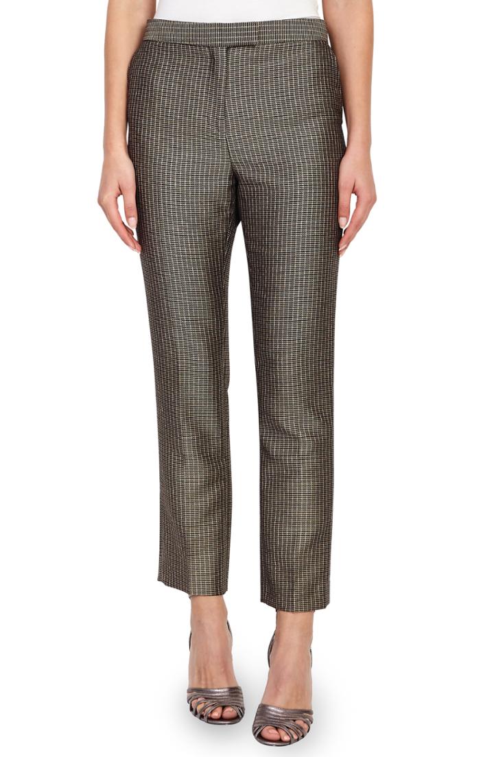 Women's Reiss Zen Foulard Taper Trousers Us / 6 Uk - Black