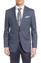Men's Ted Baker London Trim Fit Print Wool & Cotton Sport Coat