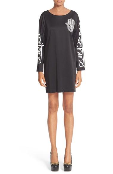 Women's Moschino Logo Cady Tunic Dress