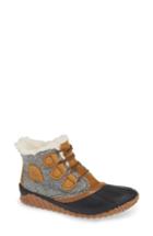 Women's Sorel Out N About Waterproof Bootie, Size 6 M - Black