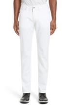 Men's Armani Collezioni Slim Five-pocket Pants - White