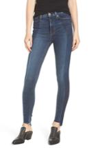 Women's Hudson Jeans Barbara Step Hem High Waist Super Skinny Jeans - Blue