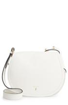 Serapian Milano Mini Valeria Cachemire Leather Crossbody Bag - White