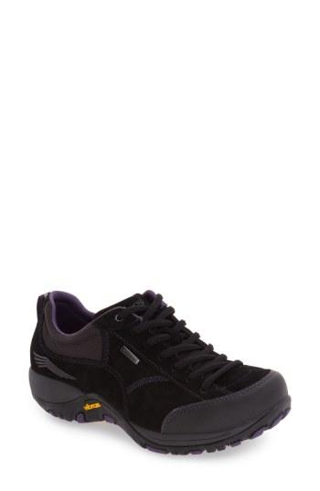 Women's Dansko 'paisley' Waterproof Sneaker .5-7us / 37eu M - Black