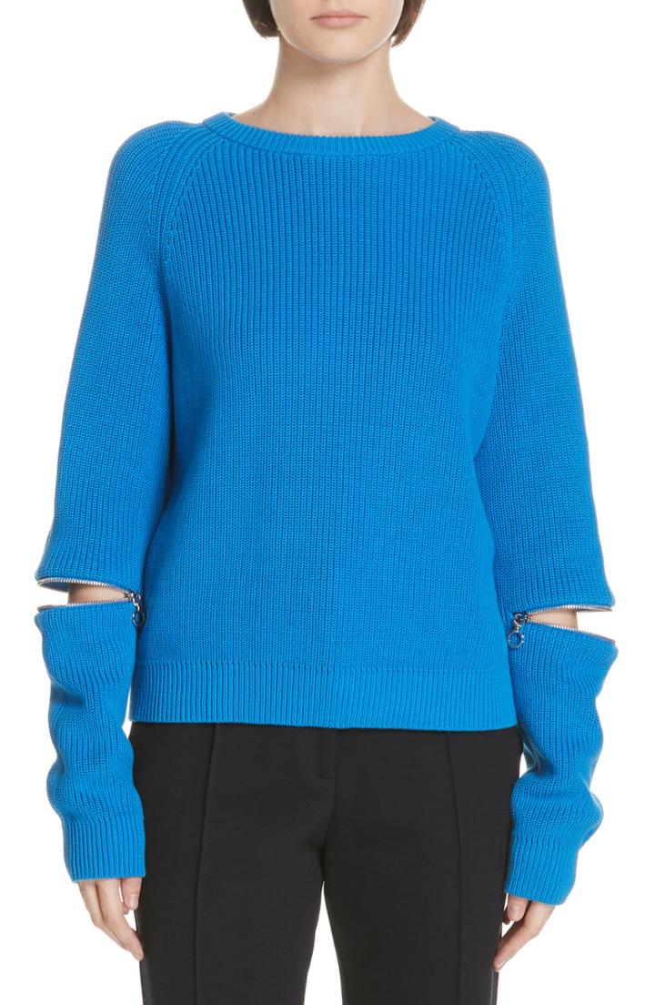 Women's Hugo Sailey Cotton Sweater - Blue