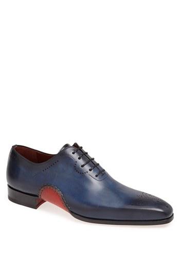 Men's Magnanni 'vito' Medallion Toe Leather Oxford