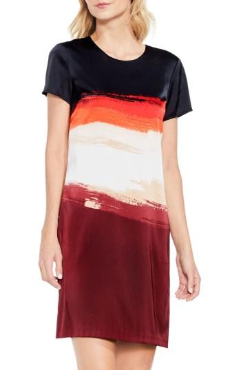 Women's Vince Camuto Brushstroke Horizons Dress - Red