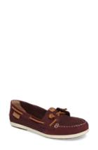 Women's Sperry Coil Ivy Perforated Boat Shoe M - Purple