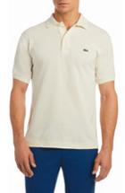 Men's Lacoste Slim Fit Pique Polo (xs) - White