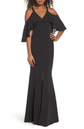 Women's Jay By Jay Godfrey Naomi Cold Shoulder Gown