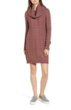 Women's Everly Cowl Neck Sweater Dress - Pink