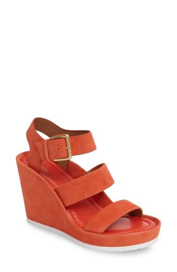 Women's Calvin Klein Hailey Wedge Sandal .5 M - Pink