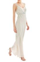 Women's Topshop Bride Column Gown Us (fits Like 0) - Green