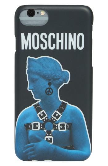 Moschino Statue Graphic Iphone 6/6s/7 Case - Black