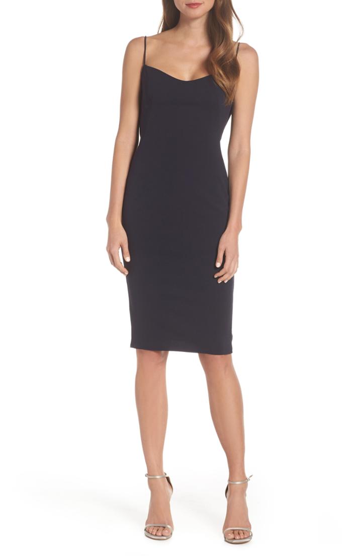 Women's Katie May Pretty Bird Cowl Back Cocktail Dress - Blue