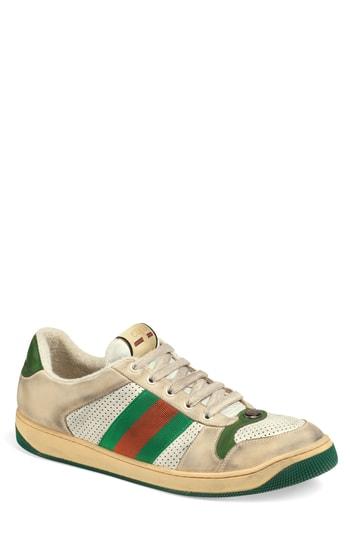 Men's Gucci Virtus Low Top Sneaker Us / 5uk - Green