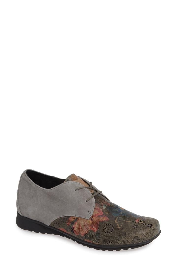 Women's Aetrex Erin Saddle Shoe .5us / 39eu - Grey