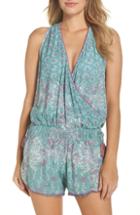 Women's Poupette St. Barth Elise Cover-up Romper - Blue