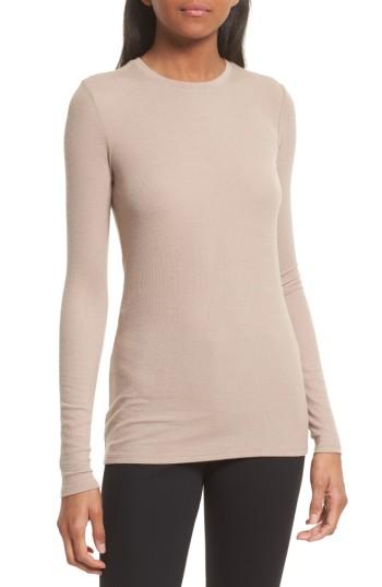 Women's Atm Anthony Thomas Melillo Rib Jersey Tee - Beige