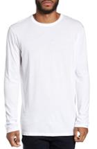 Men's Baldwin Solid Long Sleeve T-shirt, Size - White