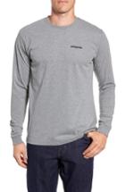 Men's Patagonia Fitz Roy Bison Responsibili-tee T-shirt - Grey
