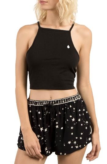 Women's Volcom X Georgia May Jagger Crop Tank - Black