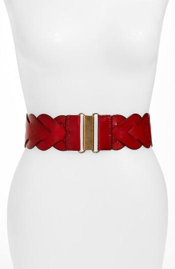Women's Elise M. Skylar Stretch Belt - Red