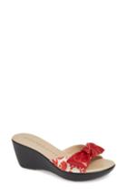 Women's Athena Alexander Sandie Slide Sandal M - Red