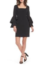 Women's Devlin Emmie Ruffle Sleeve Sheath Dress