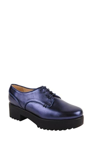 Women's Ukies Andrea Lug Oxford M - Blue