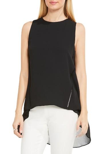 Women's Vince Camuto High/low Blouse - Black