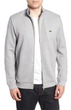 Men's Lacoste Regular Fit Full Zip Sweatshirt (xxl) - Grey