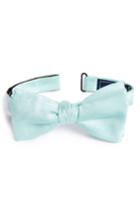 Men's The Tie Bar Silk Solid Bow Tie, Size - Green (online Only)