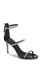 Women's Giuseppe Zanotti Harmony Band Embellished Sandal M - Black