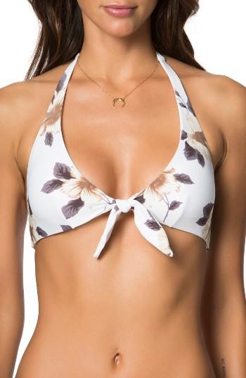 Women's O'neill Bianca Halter Bikini Top - White