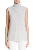 Women's Lafayette 148 New York Vanise Cashmere Mock Neck Sweater
