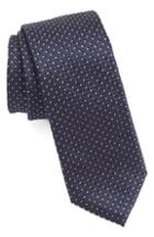 Men's Boss Dot Jacquard Silk Skinny Tie