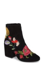 Women's Kenneth Cole New York Reeve 4 Floral Applique Bootie M - Black