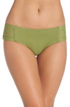 Women's Seafolly Strappy Hipster Bikini Bottoms Us / 14 Au - Green