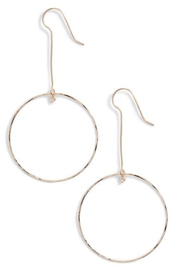 Women's Zoe Chicco Diamond Drop Circle Earrings
