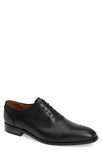 Men's Paul Smith 'gilbert' Medallion Toe Oxford Us / 6uk - Black