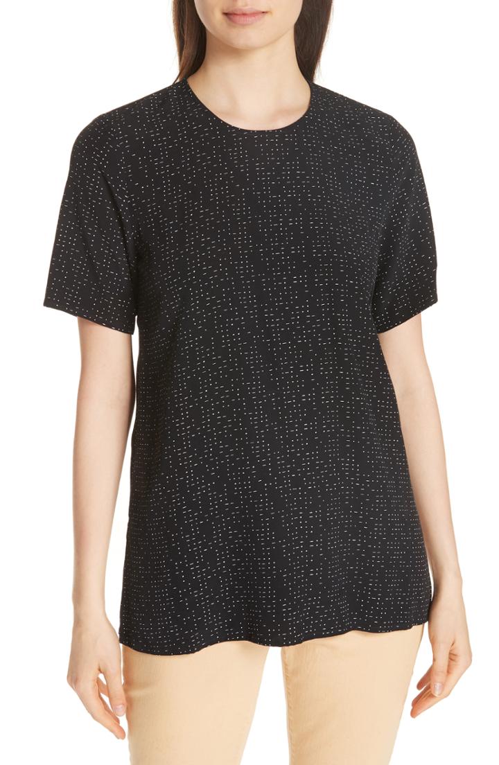 Women's Eileen Fisher Boxy Print Top